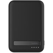 Qi2 モバイルバッテリー 10000mAh 15W ＋ スタンド ブラック BPD008btBK