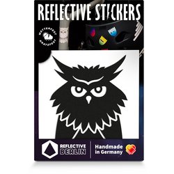 リフレクターシール DECALS RB0759 Owl black [ロゴステッカー]