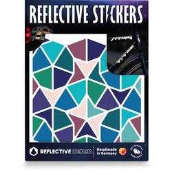 リフレクターシール SHAPES RB5136 Kite&Darts vitrail [ロゴステッカー]