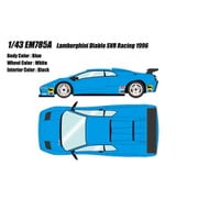 EM785A 1/43 ランボルギーニ ディアブロ SVR Racing 1996 ブルー ホワイトホイール [レジンキャストミニカー]