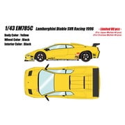 EM785C 1/43 ランボルギーニ ディアブロ SVR Racing 1996 イエロー ブラックホイール [レジンキャストミニカー]
