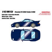 VM113I 1/43 ポルシェ 911 993 ターボ S 1996 オーシャンブルーメタリック [レジンキャストミニカー]