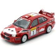 64B0410 1/64 三菱 ランサーエボリューションIV 1999年 モンテカルロラリー優勝 #1 T.マキネン [ダイキャストミニカー]