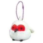 ぷちまるふくふくことりDX ボールチェーンマスコット トキ [キャラクターグッズ]