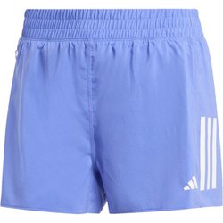オウン ザ ラン ショーツ レディース ランニングウェア ショートパンツ セミコバルトブルー（IZ4405） Lサイズ（4inch丈） KWD84