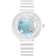 自動巻 正規品 1年保証 U032-WU01-W5W7W BLUE PLANET ICE AGE