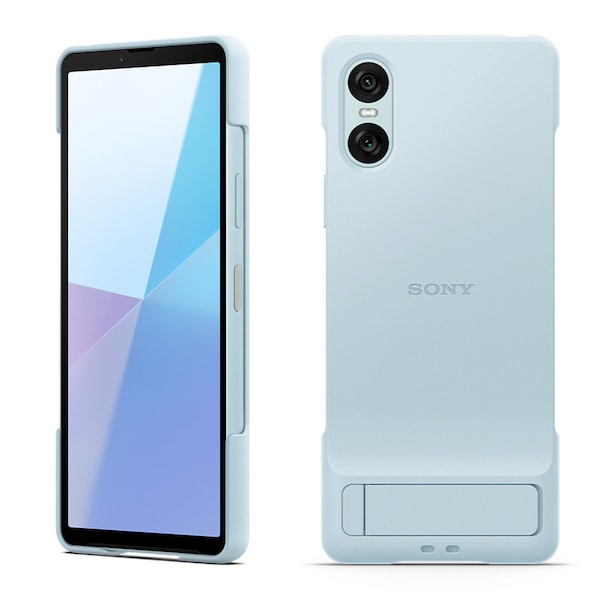 ソニー SONYXQZ-CBES/LJPCX [Xperia 10 VI用 Style Cover with Stand Blue]Ω