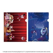 キャラクターグッズ アメイジングデジタルサーカス クリアファイル A