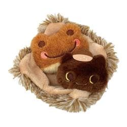 202017-24 かえるのピクルス ぬいぐるみ おいもとくり ほくほくシリーズ くりセット [キャラクターグッズ]
