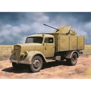 DR6828SP 1/35 WW.II ドイツ軍 3トン 4×2 カーゴトラック/2cm 対空機関砲 Flak38搭載型 2in1 フィギュア6体/3Dプリントマズルブレーキ/金属製車幅ポール付属 豪華セット [組立式プラスチックモデル]