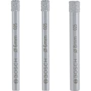 2607011626 [磁器タイル用ダイヤモンドドリルビット（回転専用） 3本入りセット]