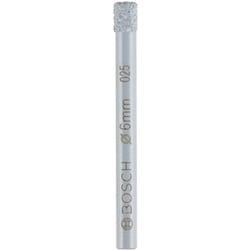 磁器タイル用ダイヤモンドドリルビット（回転専用） 6 mm 2608599049
