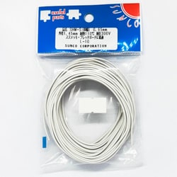 SHW-S 0.65mm L-10 WH [耐熱絶縁ビニル電線 単線 φ0.65mm 10m袋入 白]
