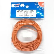 SHW-S 0.65mm L-10 OR [耐熱絶縁ビニル電線 単線 φ0.65mm 10m袋入 橙]