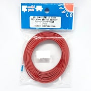 SHW-S 0.65mm L-10 RD [耐熱絶縁ビニル電線 単線 φ0.65mm 10m袋入 赤]