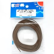 SHW-S 0.65mm L-10 BR [耐熱絶縁ビニル電線 単線 φ0.65mm 10m袋入 茶]