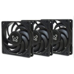 120mm角4ピンPWM仕様ケースファン 回転数2000rpm 3個パック WT1225FD20X3-P