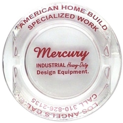 MCR ガラス アシュトレイ 灰皿 クリアー HOME BUILD ME010818