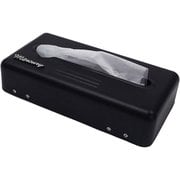 ME010900 [MCR ティッシュボックス ブリキ 2WAY マットブラック]