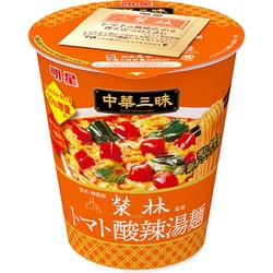 明星 中華三昧タテ型ビッグ 榮林 トマト酸辣湯麺
