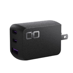 USB急速充電器 NovaPort TRIOII USB PD（パワーデリバリー）対応 67W USB-C×2/USB-A×1 超小型設計 GaN搭載 NovaIntelligence搭載 NovaEngine搭載 NovaSafety2.0搭載 PPS対応 ブラック CIO-G67W2C1A-N2-BK