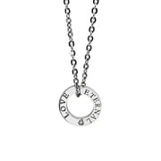 R2051020 SS 天然ダイヤモンド 0.01ct ネックレス