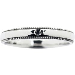 R1043850 #15号サイズ ステンレス 天然ダイヤモンド 0.01ct