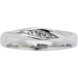 R1057020 #13号サイズ ステンレス 天然ダイヤモンド 0.01ct