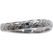 MHR005350 #7 SS /0.01ct 1Pブルーダイヤ