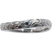 MHR005350 #9 SS /0.01ct 1Pブルーダイヤ