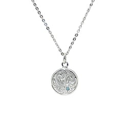 MHN03135L 40cm SS /0.01ct 1Pブルーダイヤ