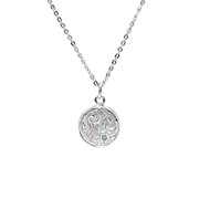 MHN03135M 50cm SS /0.01ct 1Pブルーダイヤ