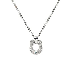 MHN03335M 50cm SS /0.01ct 1Pブルーダイヤ