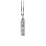 MHN03435L 40cm SS /0.01ct 1Pブルーダイヤ
