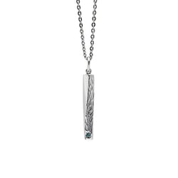 MHN03635L 40cm SS /0.01ct 1Pブルーダイヤ