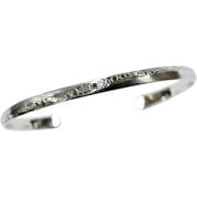 ペアバングル メンズ MHB024350 メンズ SS /0.01ct 1Pブルーダイヤ