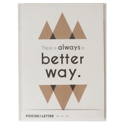 HMPL-002 POSTER/LETTER 002 There is always a better way