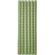 間仕切りサッとパタパタ省エネカーテン 花柄グリーン 95×205