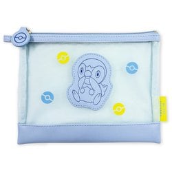 PKM-843 ポケットモンスター メッシュフラットポーチ パステル ポッチャマ [キャラクターグッズ]