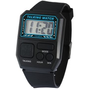 time piece taking デジタルトーキングウォッチ 日本語 ブラック TPW101T-BK
