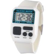time piece taking デジタルトーキングウォッチ 日本語 ホワイト TPW101T-WT