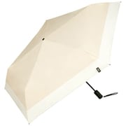 801-19653-102BE [Wpc. 遮光オートマティックパラソルユニセックス ベージュ 日傘 折りたたみ傘 完全遮光・完全UVカット 晴雨兼用 自動開閉]