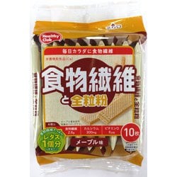 食物繊維と全粒粉ウエハース 10枚