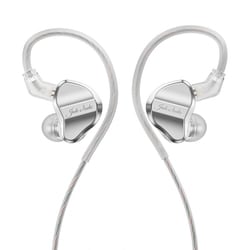 JD1 ダイナミックドライバー搭載 イヤホン 3.5mmプラグ シルバー FIO-IEM-JD1-S