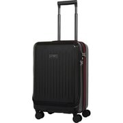 スーツケース 54cm 拡張タイプ 旅行日数目安:3~4泊 38L/拡張時44L TSロック搭載 機内持ち込み可 ブラック HK-0878-48