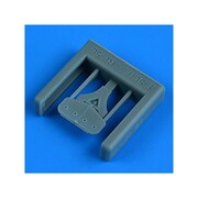 QIC49114 1/48 F-5E/F/N、RF-5Eブレーキシュートカバー （AFVクラブ用） [プラモデル用パーツ]