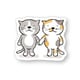 神保町にゃんこ堂 ステッカー necoya【にゃんきーとすB】 シール 猫 ネコ ねこ カミムラアキコ 57724