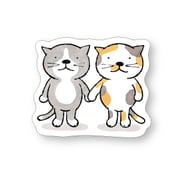 神保町にゃんこ堂 ステッカー necoya【にゃんきーとすB】 シール 猫 ネコ ねこ カミムラアキコ 57724