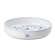 ブルーフルーテッドプレイン オーブンウェア ラウンド プレート 耐熱皿 18.5cm 国内正規品 1071675