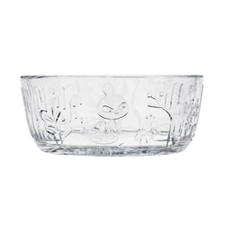 ムーミン アラビア（MOOMIN ARABIA） グラスウェアコレクション ボウル 皿 12cm 約350ml クリア 国内正規品 1070869